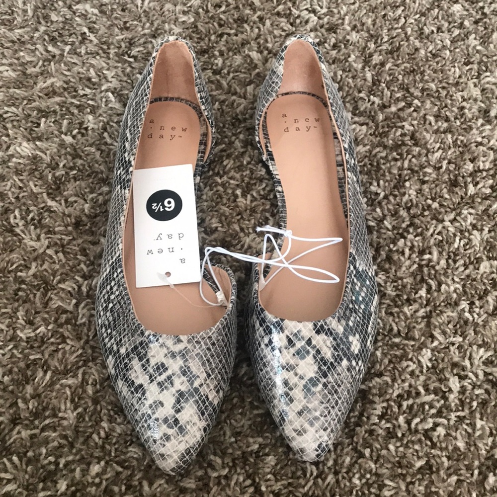 Snakeskin Flats